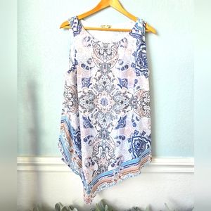 World Wear by Energe * mandala print sleeveless top | size XL